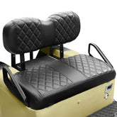 Black and Black Stitching